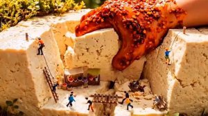 Миниатюрный мир и миниатюрные люди !!! Мультфильмы для детей ! анимация развлечения для детей !!!