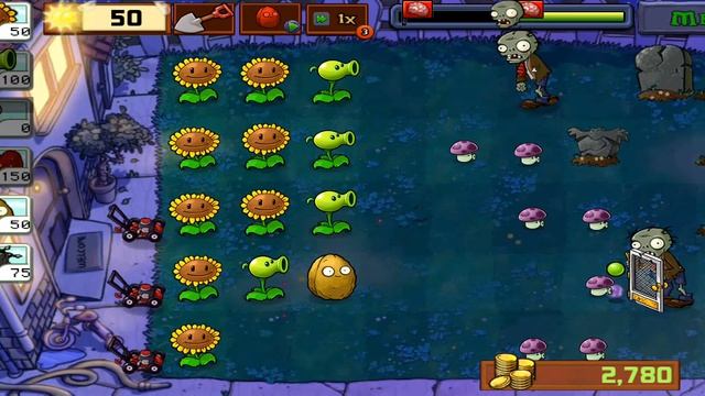 Растения против зомби 1 часть 12