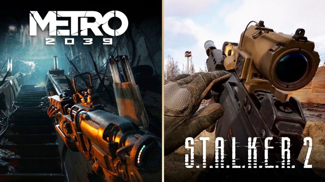 Сравнение METRO 2039 и СТАЛКЕР 2 (Сравнение движков 4A Engine и Unreal Engine 5)
