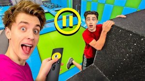 ПАУЗА Челлендж в БАТУТНОЙ АРЕНЕ ! Влад Бумага А4 Видео Влада Влад а4 Бумага а4 А 4