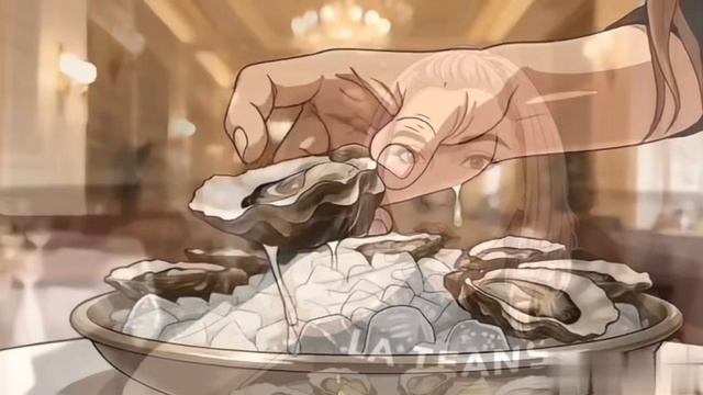 Мукбанк сырые устрицы