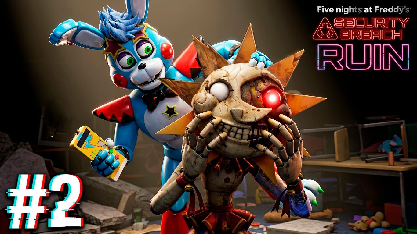 [FNAF SB] ВКЛЮЧИ СВЕТ ЧТОБЫ СПАСТИ ЗАТМЕНИЕ во FNAF Security Breach RUIN #2