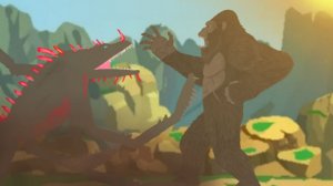 Конг vs Титан X | Анимация