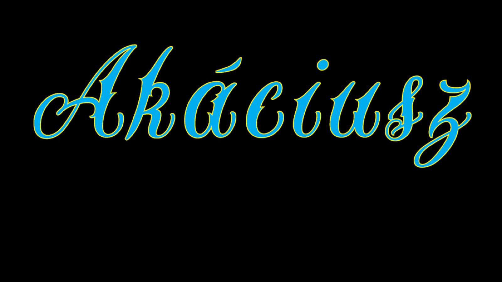 Akáciusz ¦ Kezemben A Szer (dalszöveges Audió)