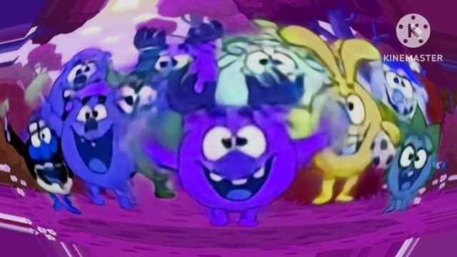 Смешарики заставка ИИ With 6 Effects