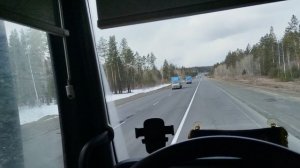 АВТОТРАССА, СИБИРЬ.