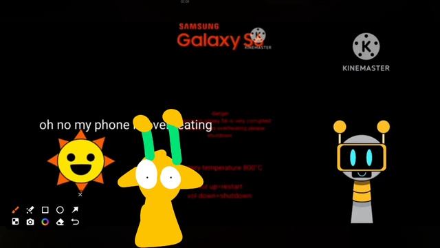 Samsung Galaxy Kill Screen But Friend Simon