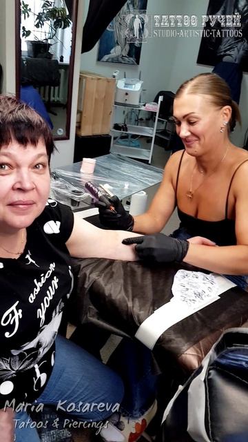 ♦ Live цветочки для Оксаны, процесс