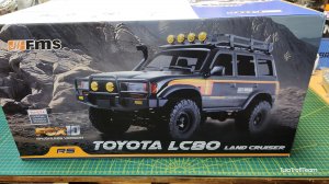 New FMS FCX10 LC80 black outraner 1200kv