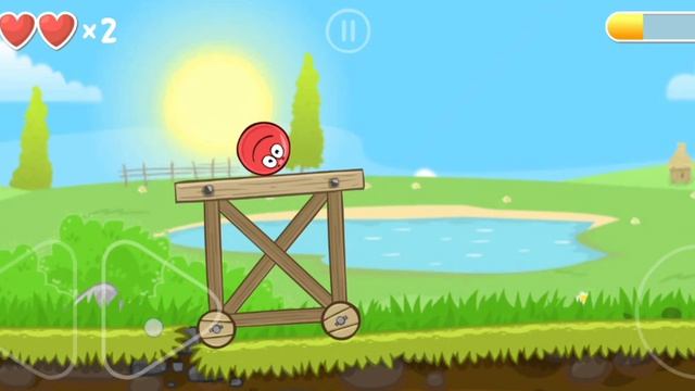 Смешные видео красный шар четыре!