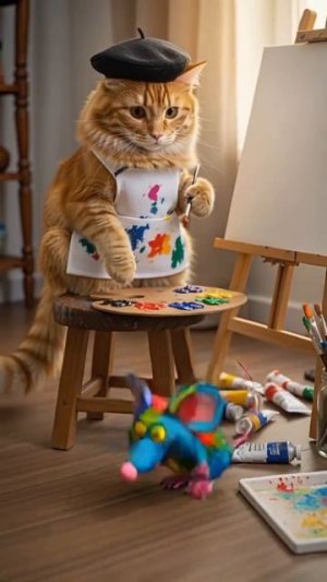 Котик из нейросети