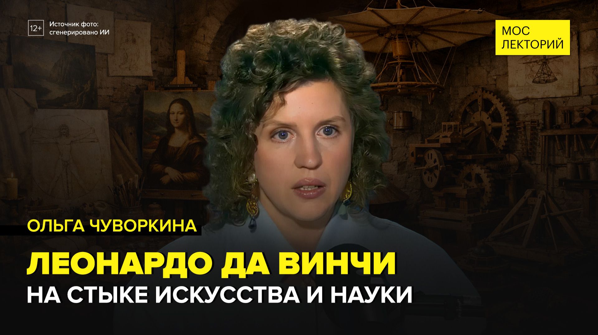 Леонардо да Винчи: на стыке искусства и науки | Ольга Чуворкина Лекция 2026 | Мослекторий