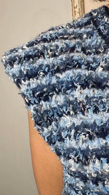 Вязаная жилетка по мотивам Chanel 💅