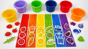 🌈 Веселая Радуга - Изучаем Цвета !