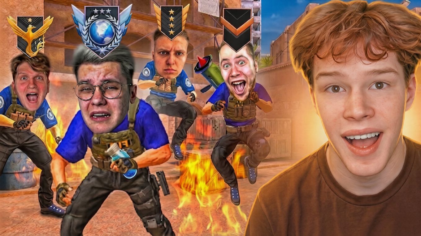 КОРОЛЕВСКАЯ БИТВА МЕЖДУ ТИКТАКОМ, ХОЛДИКОМ, ДЖЕНТОМ И ВЕЛЕЙ В ИГРЕ STANDOFF 2😎