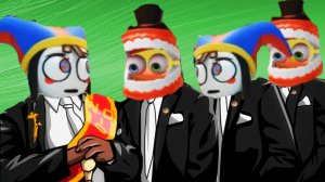 The Amazing Digital Circus & part2 & Kane gave me a cake - Coffin Dance (Cover)