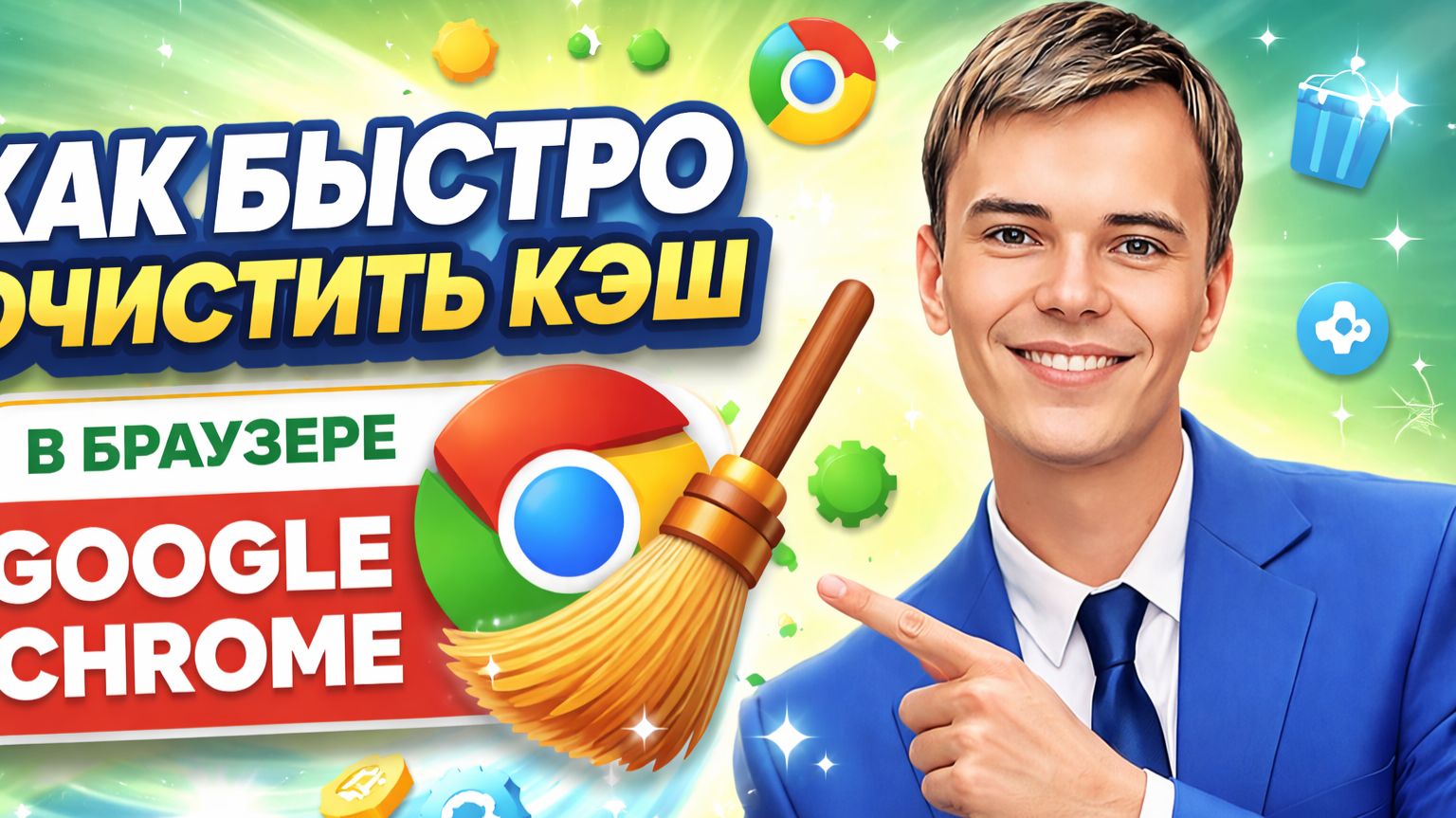 Как ОЧИСТИТЬ КЭШ в Chrome за 1 минуту — ПУТЕШЕСТВИЕ в мир быстрого Интернета!