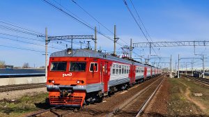 Обкатка ЭТ2М 096, пл. Ленинский проспект