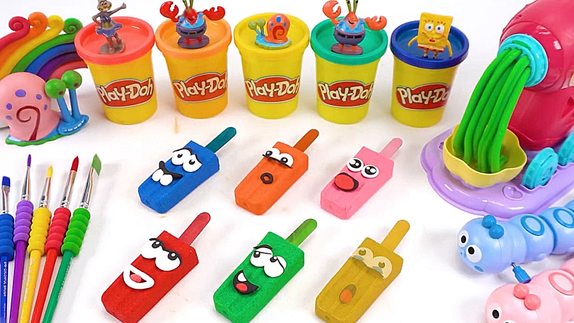 Мультики для детей. Кинетический песок. Игры с песком. Звуки АСМР. Мультики  для малышей.