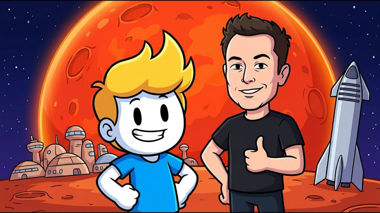 Как SpaceX построит город на Марсе!