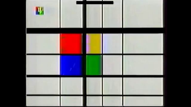 Рекламный блок, анонсы, заставка и часы (ТВЦ, 18.04.2004) наоборот