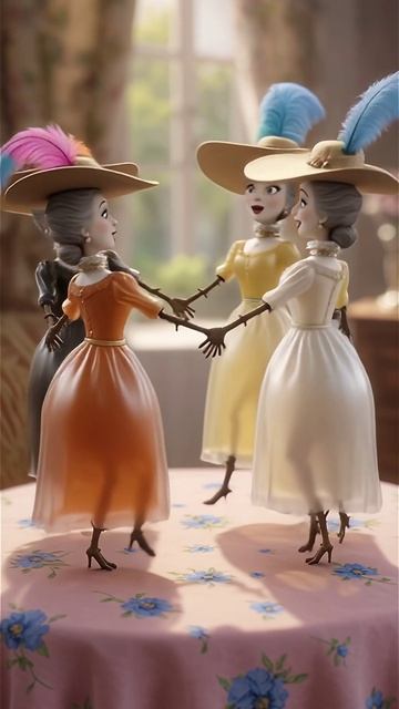 Танцуют 4-ро  духов