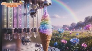 Мультяшное мороженное! Какое выбрали бы? Невероятная ИИ - анимация.