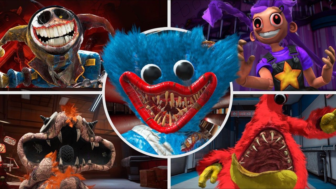 Поппи Плейтайм ГЛАВА 5 Все пугающие моменты - Poppy Playtime