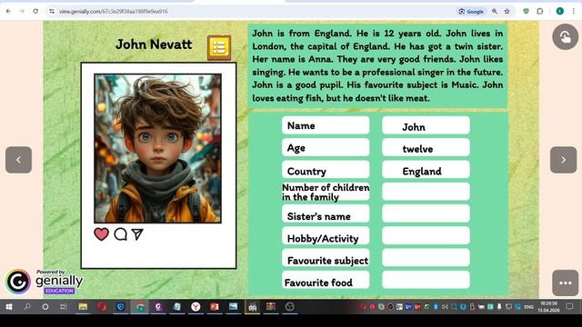 4 класс. Урок 51. 13.04 группа 1