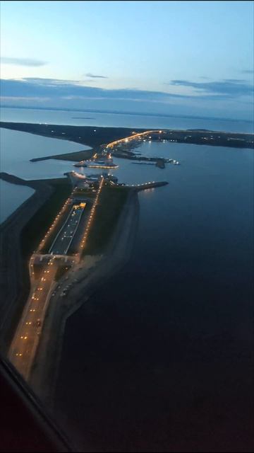 Cessna 172: Вечерние полеты - Морские ворота