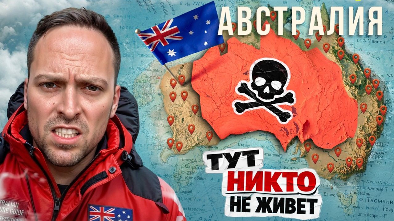 Почему Никто Не Живет в Центральной Австралии Тайна Подземного Города