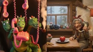 Баба Яга Ариэль Пластилиновая анимация Claymation Music Video МузТЕфимова слЮМажарова [get.gt]