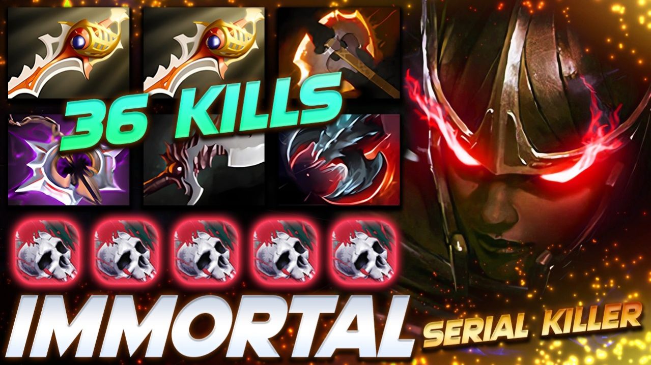 Phantom Assassin Serial Mortred — профессиональный геймплей в Dota 2 [Смотри и учись]