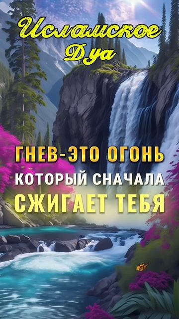 ГНЕВ - ЭТО ОГОНЬ, КОТОРЫЙ СНАЧАЛА СЖИГАЕТ ТЕБЯ #shjamil02 #исламдуа1 → 👤 #Ислам_Дуа1