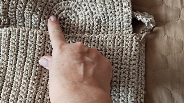 Сумочка из шнура