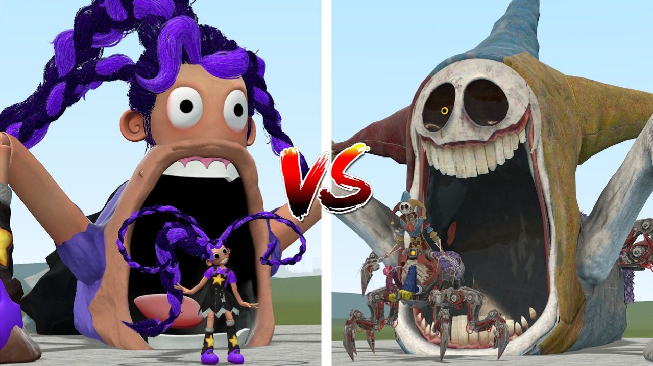 НОВЫЙ ПРОТОТИП МОРСКОЙ МОНСТР ПРОТИВ МОРСКОГО МОНСТРА ЛИЛИ ЛАВБРЕЙДС POPPY PLAYTIME 5 в Garry's Mod