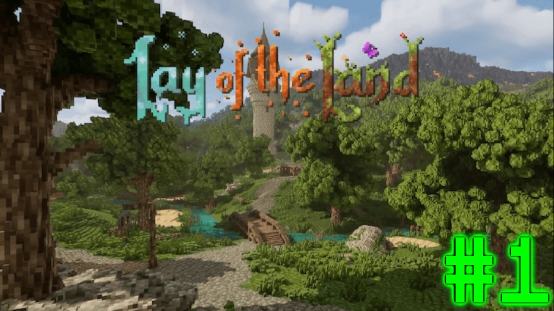 НОВЫЙ ВОКСЕЛЬНЫЙ МАЙНКРАФТ: Lay Of The Land часть 1