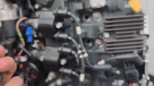 Арт 2019 Замер компрессии лодочного мотора Yamaha F50. 2017 год.