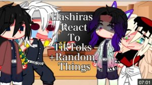 Hashiras React To Tiktoks +Random Things, Part 1✨, Demon Slayer Spoilers!