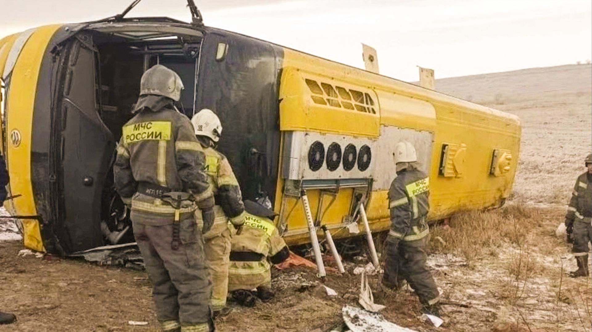 Два человека погибли в аварии с пассажирским автобусом в Забайкалье