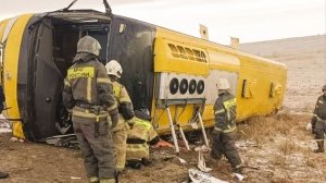 Два человека погибли в аварии с пассажирским автобусом в Забайкалье