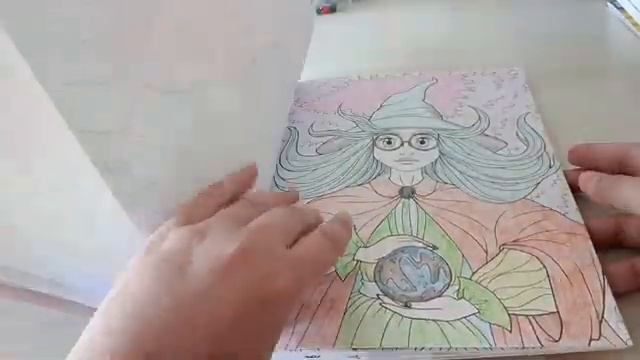 Все мои раскраски и раскрашенные работы Часть 2