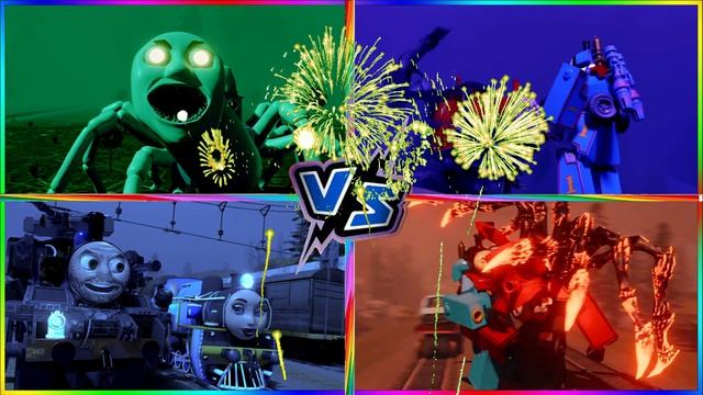 ТОМАС И ПАРОВОЗИК МОНСТР — ВЕСЕЛЫЙ МУЛЬТИК БАТТЛ И ТАНЦЫ 🚂