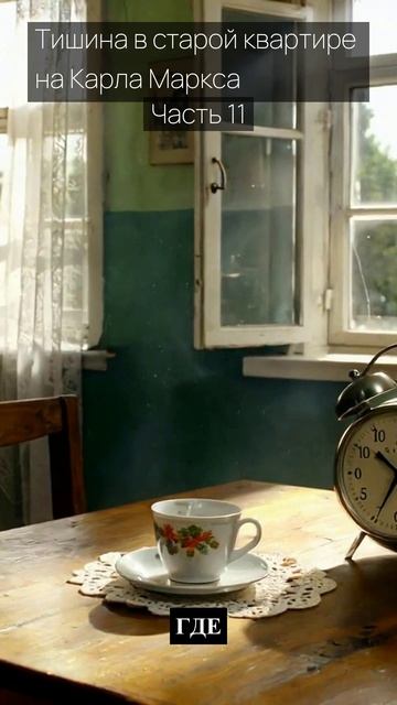 Тишина в старой квартире на Карла Маркса / Часть 11 / Грустные рассказы / Истории из жизни