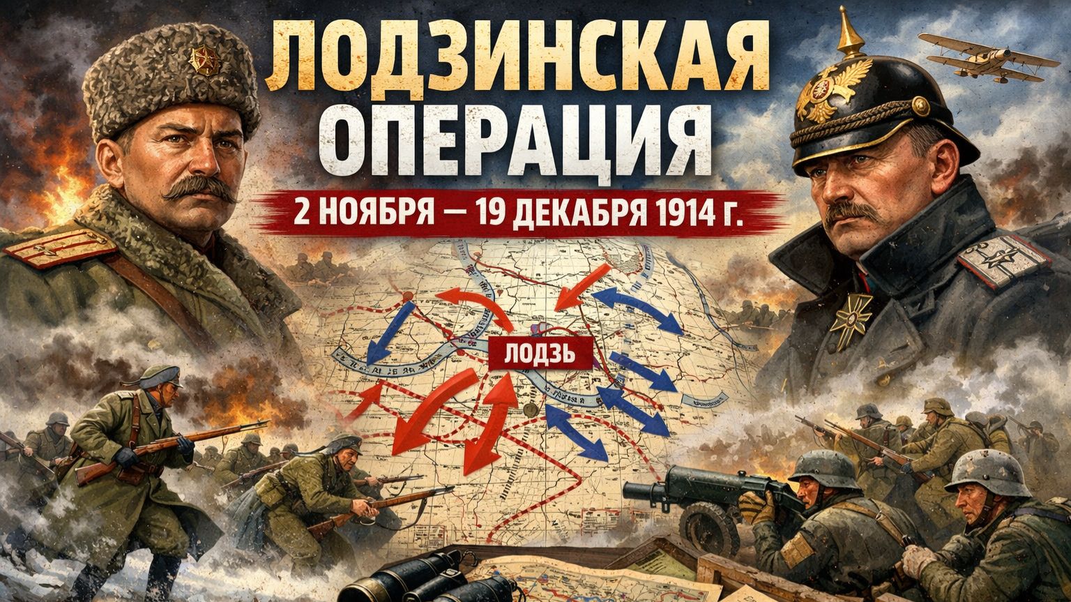 Лодзинская операция 2 ноября — 19 декабря 1914 г