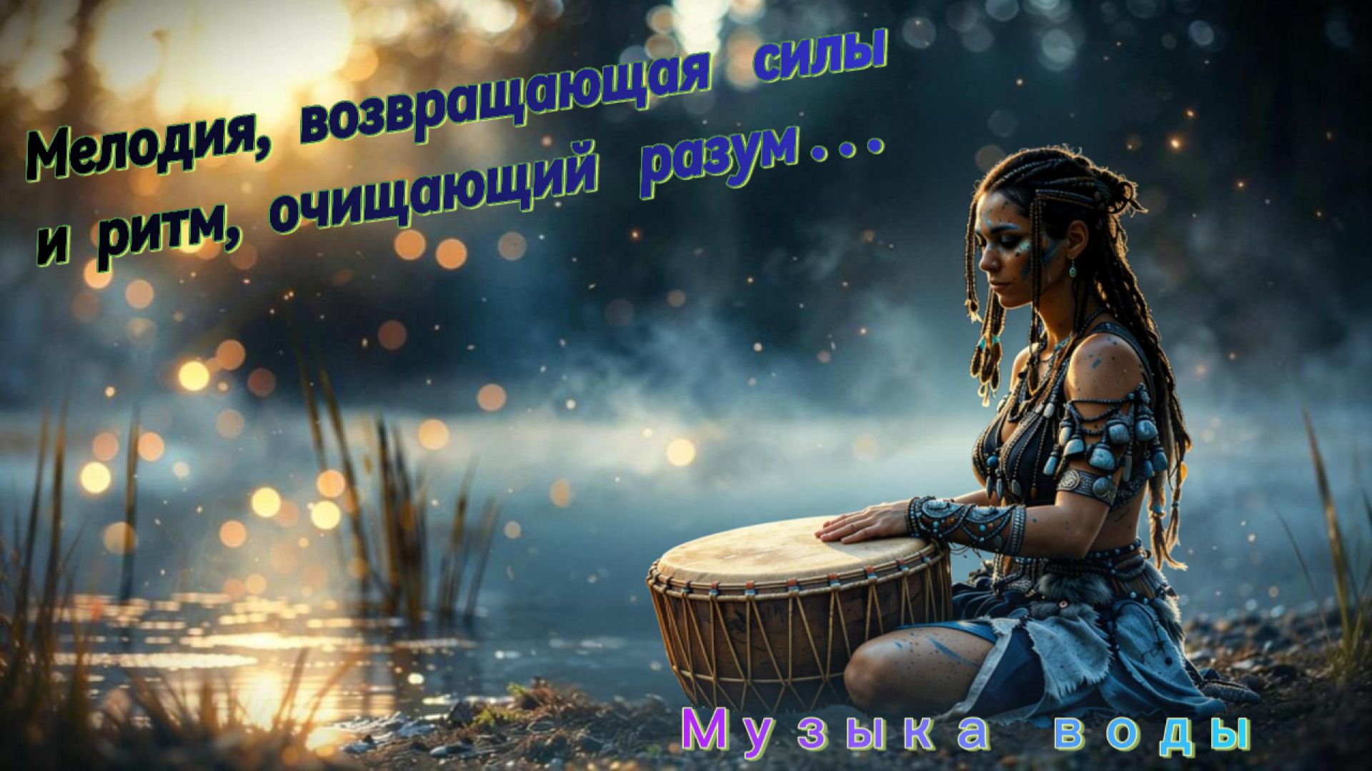Мелодия, возвращающая силы и ритм, очищающий разум. Музыка воды.