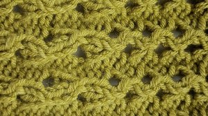 Узор "ЗМЕЙКА" спицами