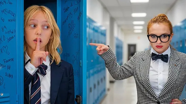 Сбежали с уроков!