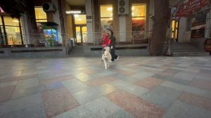 Прогулка по набережной Ялты .