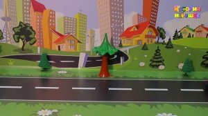 Видео для детей - Мультики для детей  с игрушками про Полицейскую машину и Скорую помощь!